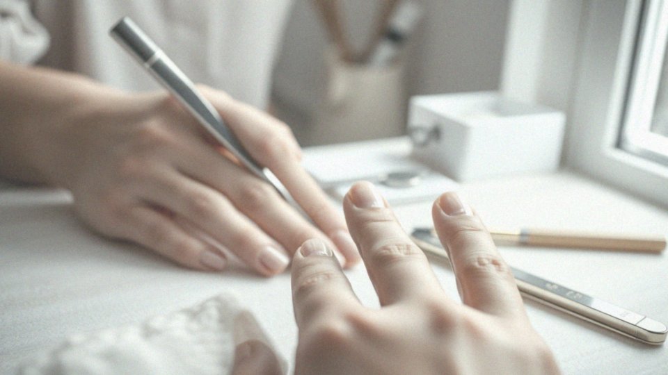 Jakie są objawy nieprawidłowego opracowania płytki paznokcia?