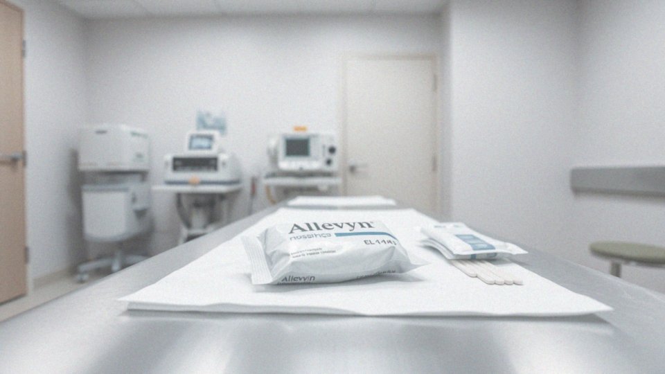 Jakie są ostrzeżenia dotyczące stosowania opatrunku Allevyn?
