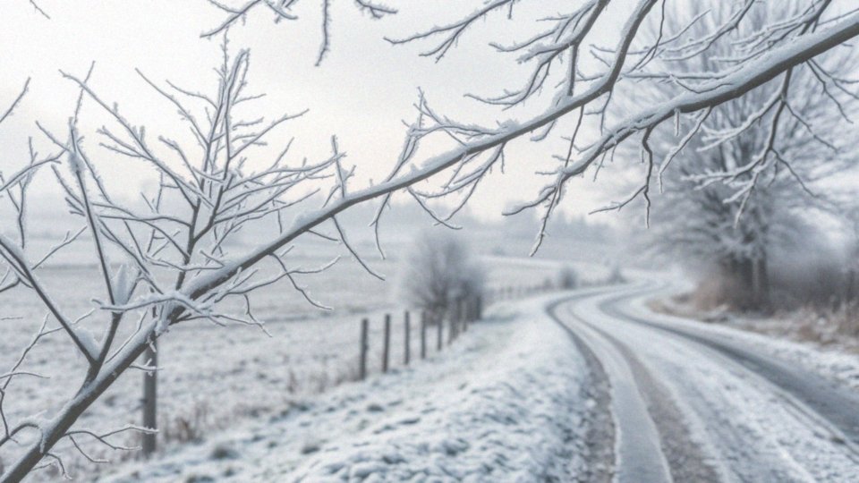 Co oznacza przewidywany spadek temperatury poniżej zera?
