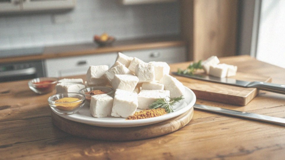 Jak przygotować tofu do sałatek i dań smażonych?