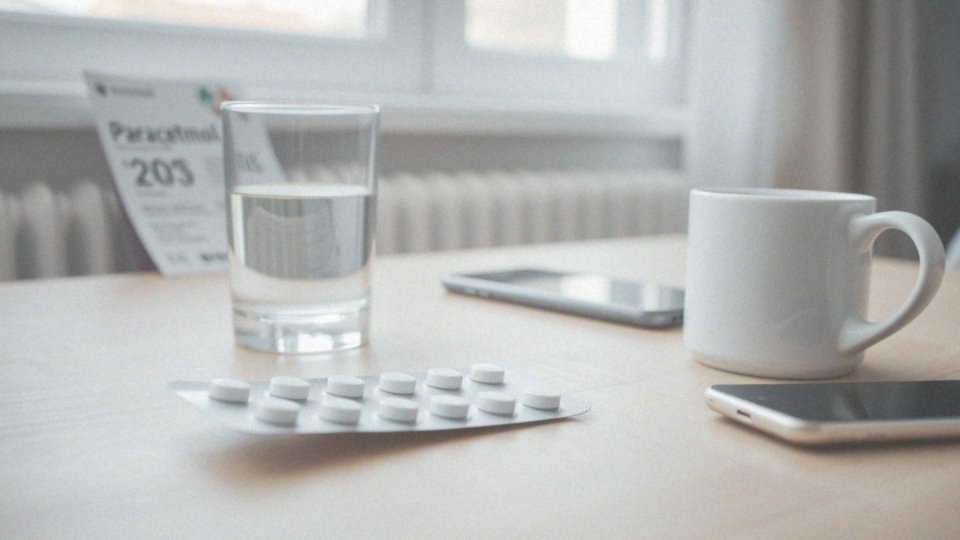 Jakie interakcje mogą wystąpić podczas stosowania paracetamolu?
