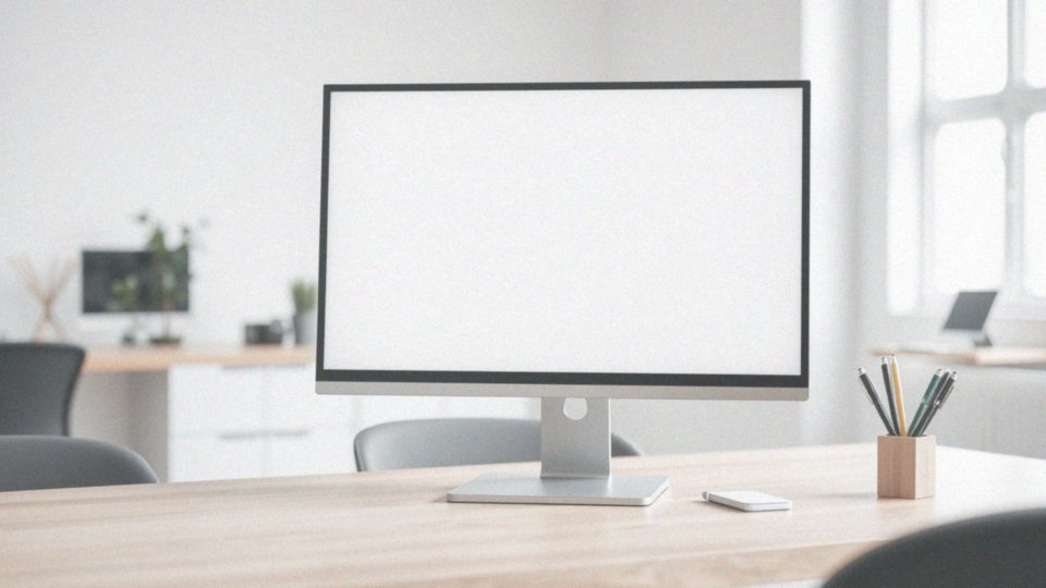 W jakie technologie powinien być wyposażony monitor biurowy?