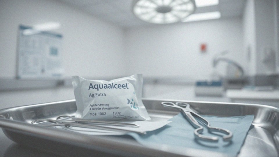 Jakie są zalety stosowania opatrunku Aquacel Ag Extra?